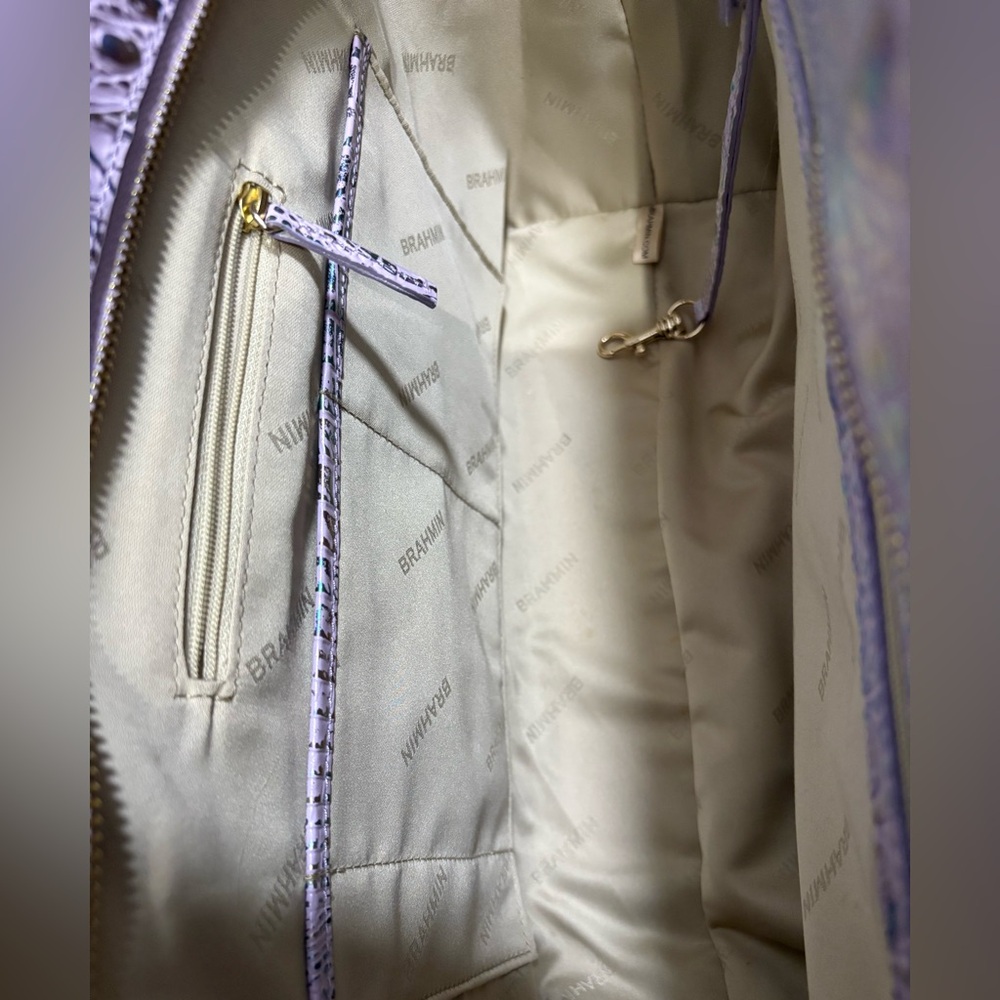 Brahmin Ashlee Tote Violet Wonderland Melbourne - Picture 6 of 9